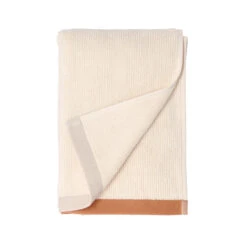 Södahl Contrast Toffee Brown Håndklæde 50x100 Cm