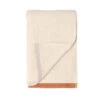 Södahl Contrast Toffee Brown Håndklæde 70x140 Cm -Nordisk Elegance 5722000257424