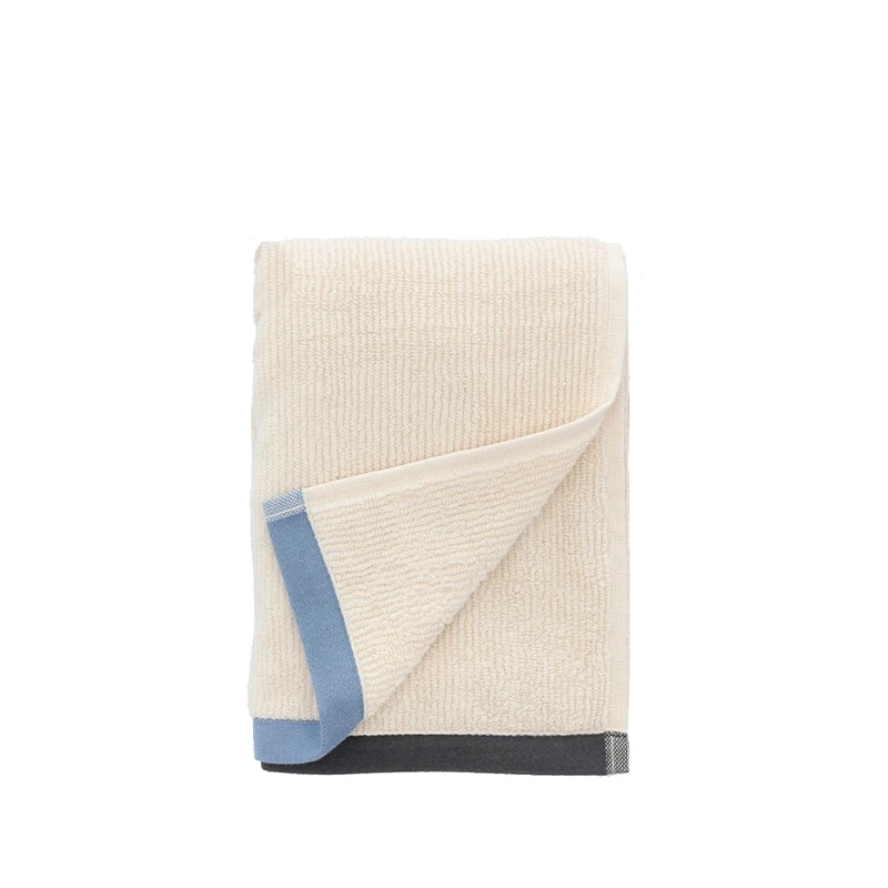 Södahl Contrast Håndklæde Sky Blue 50x100 Cm 3 Södahl Contrast Håndklæde Sky Blue 50x100 Cm