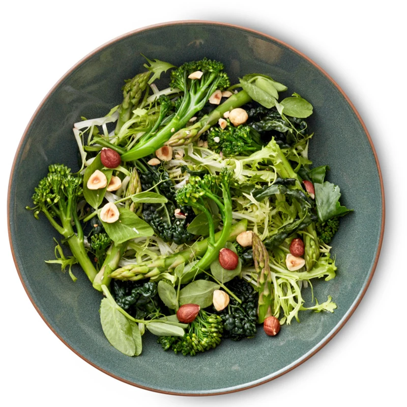 Bitz Salatskål Wood/Forest 24 Cm 3 Bitz Salatskål Wood/Forest 24 Cm