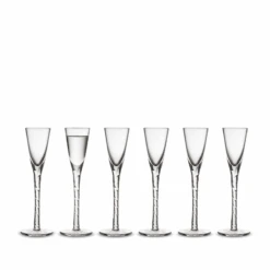 Lyngby Glas Paris Snapseglas 6 Stk. 2,5 Cl