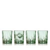 Lyngby Glas Sorrento Whiskyglas Grøn 32 Cl 4 Stk.