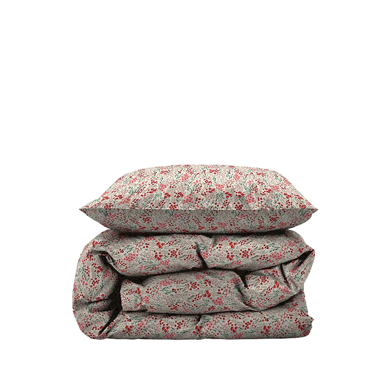 Södahl Dainty Sengesæt Berry Red 140 X 220 Cm 3 Södahl Dainty Sengesæt Berry Red 140 X 220 Cm