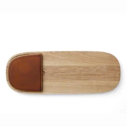 Bitz Skærebræt Eg/ Stentøjsplade Amber 51x19 Cm