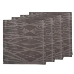 Södahl Serviet Diamond Grå 4 Stk