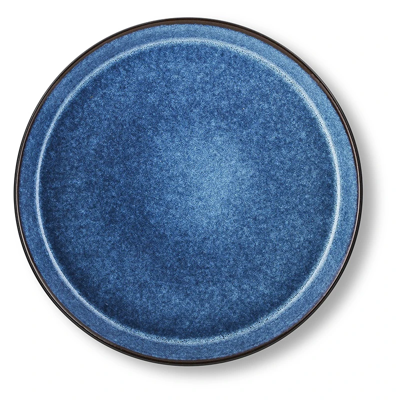 Bitz Gastro Flad Tallerken Sort/mørkeblå 27 Cm 3 Bitz Gastro Flad Tallerken Sort/mørkeblå 27 Cm