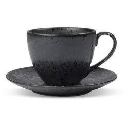 Bitz Cappuccinokop Med Underkop Sort 24 Cl