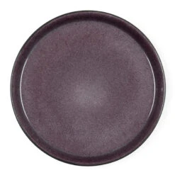 Bitz Gastro Flad Tallerken Sort/lilla 27 Cm
