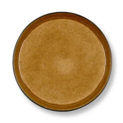 Bitz Gastro Flad Tallerken Sort/amber 21 Cm