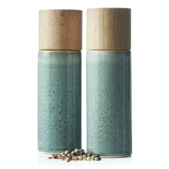 Bitz Salt-og Peberkværnsæt Grøn 17 Cm