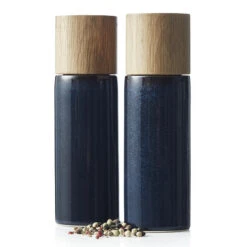 Bitz Salt- Og Peberkværnsæt Blå 17 Cm