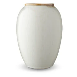 Bitz Vase Creme 20 Cm