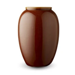 Bitz Vase Amber 25 Cm