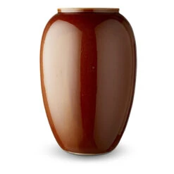 Bitz Vase Amber 50 Cm