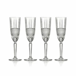 Lyngby Glas Brillante Champagne 4 Stk. 19 Cl