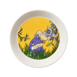 Mumi By Arabia Hemulen Tallerken Gul 19 Cm