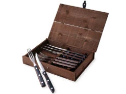 Gense Old Farmer Classic Steakbestik/grillbestik Brun 8 Dele