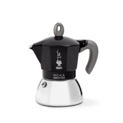 Bialetti Espressokande Moka Induction Black 4 Kop - Edition 2.0