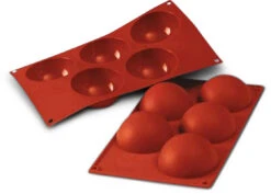 Silikomart Halvkugle Silikoneform 5 Stk