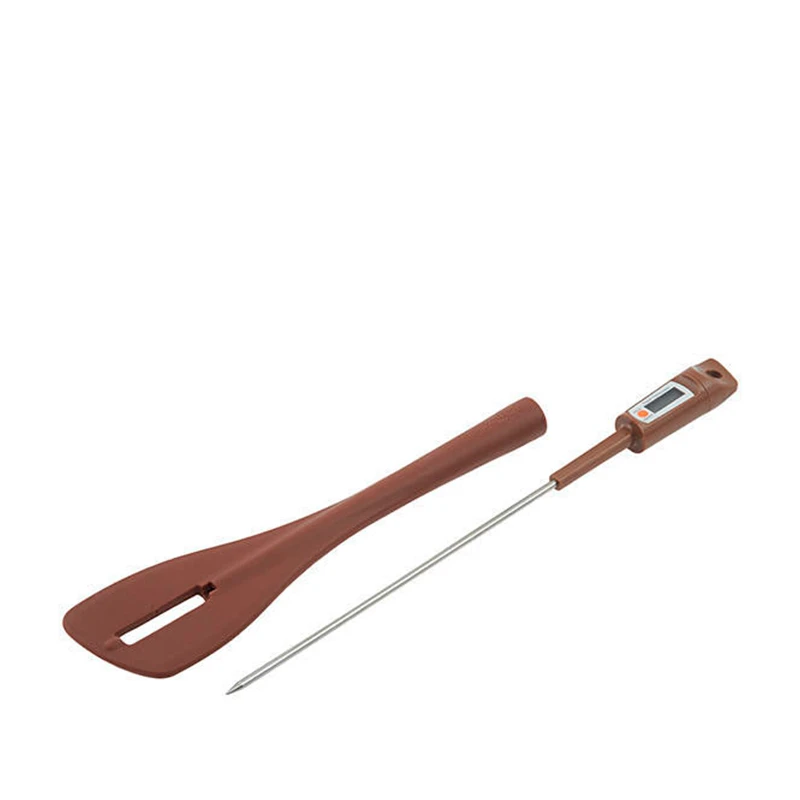 Silikomart Ske Med Chokoladetermometer 3 Silikomart Ske Med Chokoladetermometer