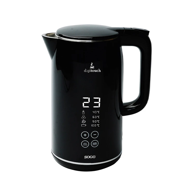 Sogo Digital Elkedel Sort 1,7 Liter 3 Sogo Digital Elkedel Sort 1,7 Liter