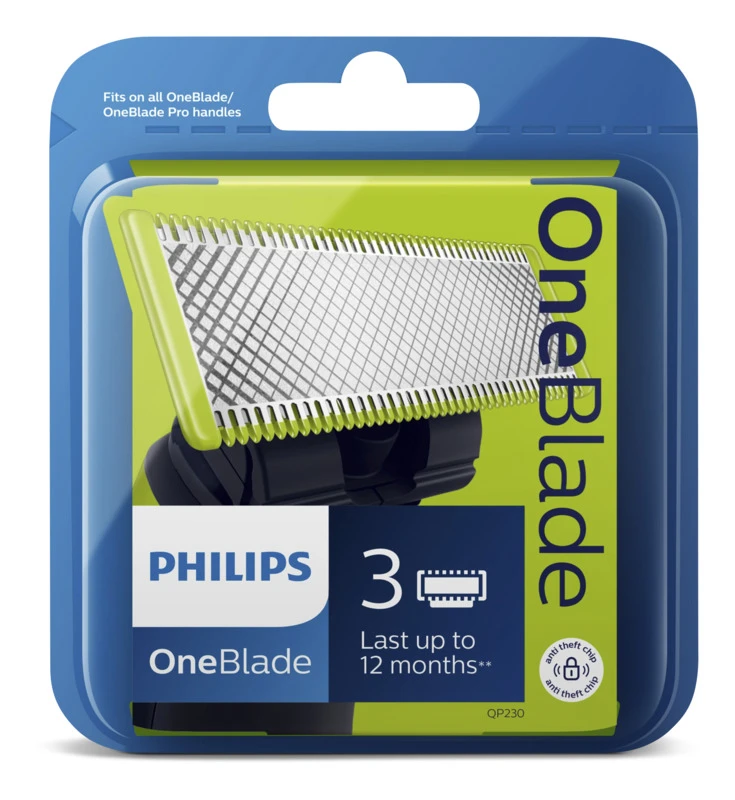 Philips Oneblade Blade 3 Stk Pk 3 Philips Oneblade Blade 3 Stk Pk