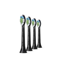 Philips Sonicare Børstehoved Optimal White HX6064 4 Stk - Sort