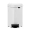 Brabantia Pedalspand Hvid 3 Liter -Nordisk Elegance 8710755112126