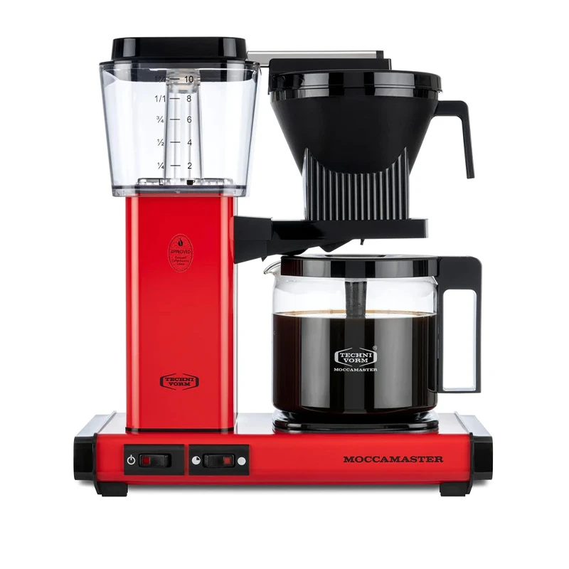 Moccamaster Automatic Kaffemaskine Red 3 Moccamaster Automatic Kaffemaskine Red
