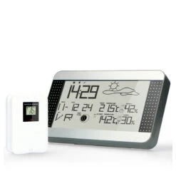 Alecto WS-1700 Vejrstation Med Trådløs Og Stort Display