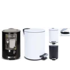 KOOPMAN Pedalspand Assorteret 3 Liter