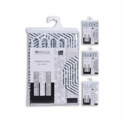 KOOPMAN Badeforhæng Assorteret 180 X 200 Cm