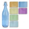 Flaske 1 Liter M/prop 6 Assorteret Farver -Nordisk Elegance 8719987804106