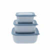 Mepal Cirqula Skålesæt Med Låg Nordic Blue -Nordisk Elegance 8720294004547