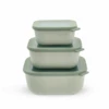 Mepal Cirqula Skålesæt Med Låg Høj Nordic Sage -Nordisk Elegance 8720294018780
