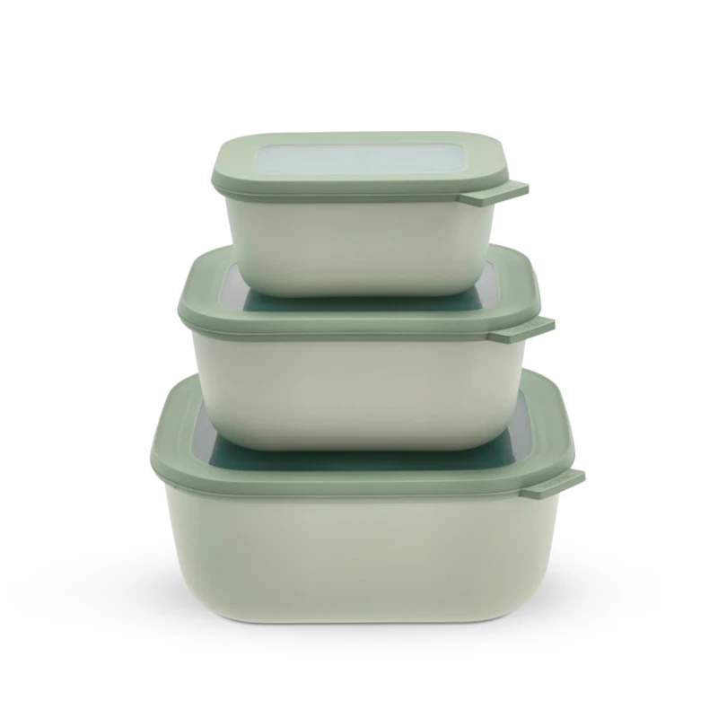 Mepal Cirqula Skålesæt Med Låg Høj Nordic Sage 3 Mepal Cirqula Skålesæt Med Låg Høj Nordic Sage