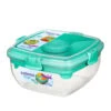 Sistema Salad To Go Assorteret 1,1 Liter 2 Sistema Salad To Go Assorteret 1,1 Liter -Nordisk Elegance 9414202213563